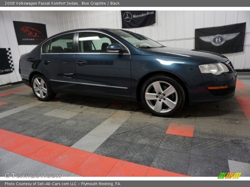 Blue Graphite / Black 2008 Volkswagen Passat Komfort Sedan