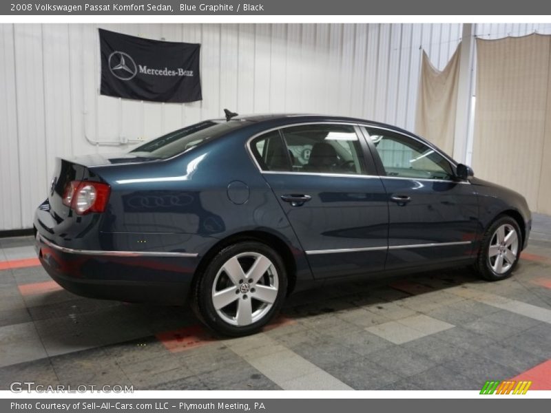 Blue Graphite / Black 2008 Volkswagen Passat Komfort Sedan