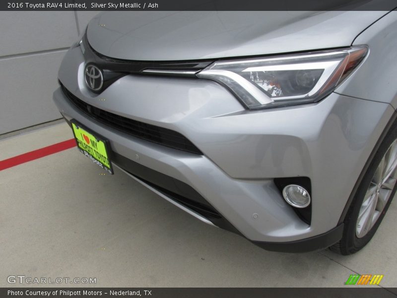 Silver Sky Metallic / Ash 2016 Toyota RAV4 Limited