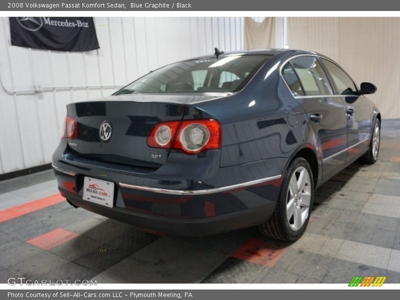 Blue Graphite / Black 2008 Volkswagen Passat Komfort Sedan