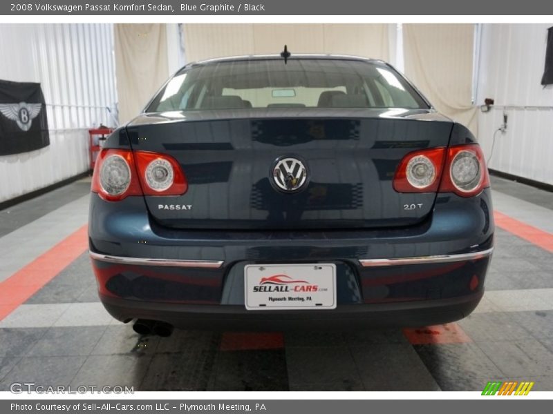 Blue Graphite / Black 2008 Volkswagen Passat Komfort Sedan