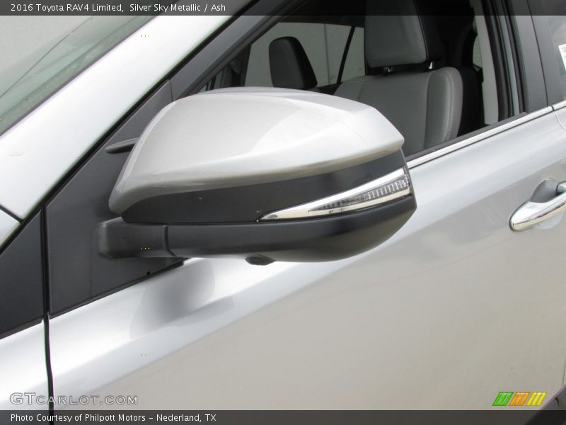 Silver Sky Metallic / Ash 2016 Toyota RAV4 Limited