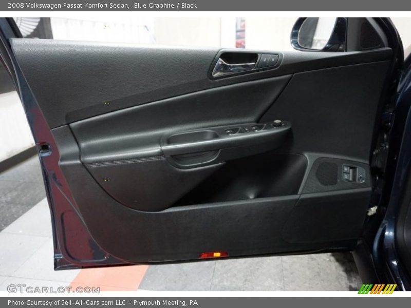 Blue Graphite / Black 2008 Volkswagen Passat Komfort Sedan