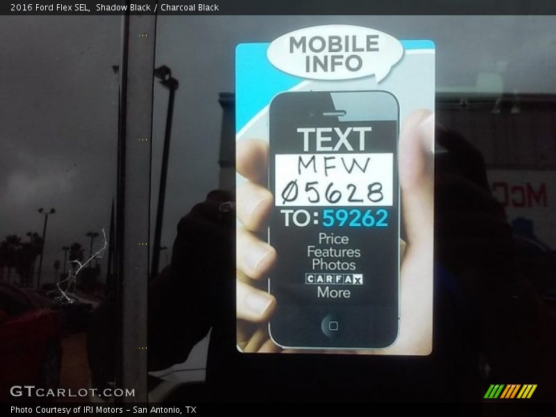 Shadow Black / Charcoal Black 2016 Ford Flex SEL