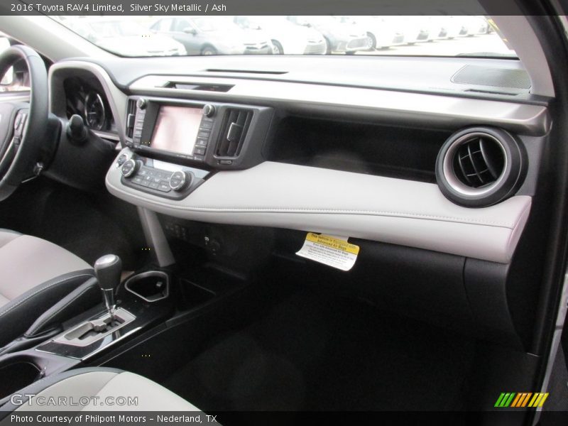 Silver Sky Metallic / Ash 2016 Toyota RAV4 Limited