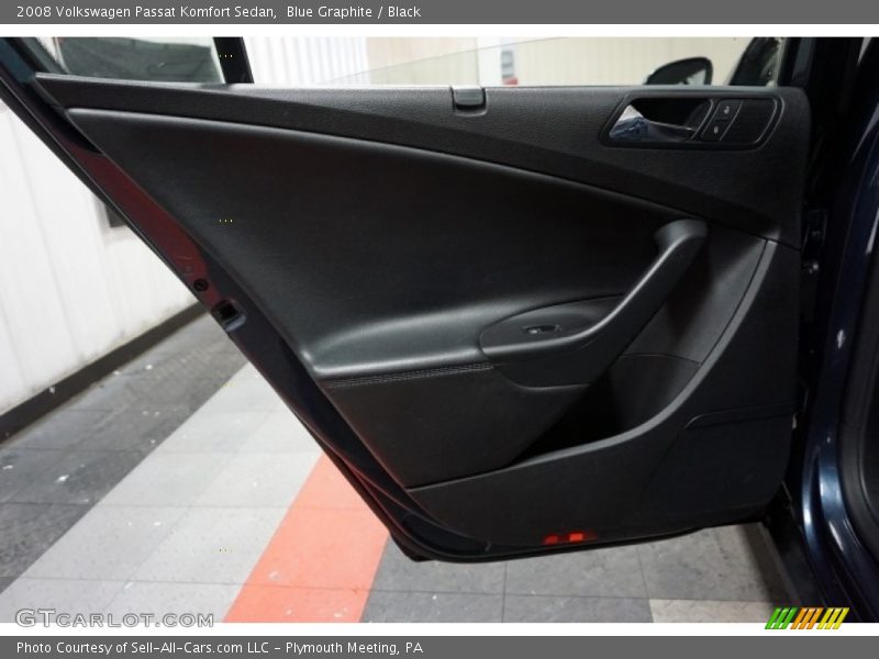 Blue Graphite / Black 2008 Volkswagen Passat Komfort Sedan