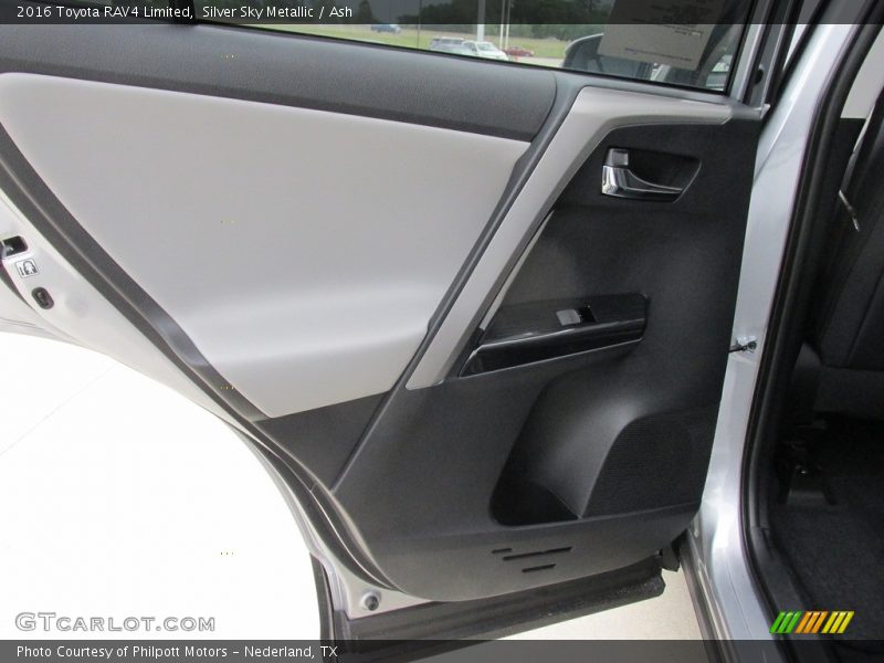 Silver Sky Metallic / Ash 2016 Toyota RAV4 Limited