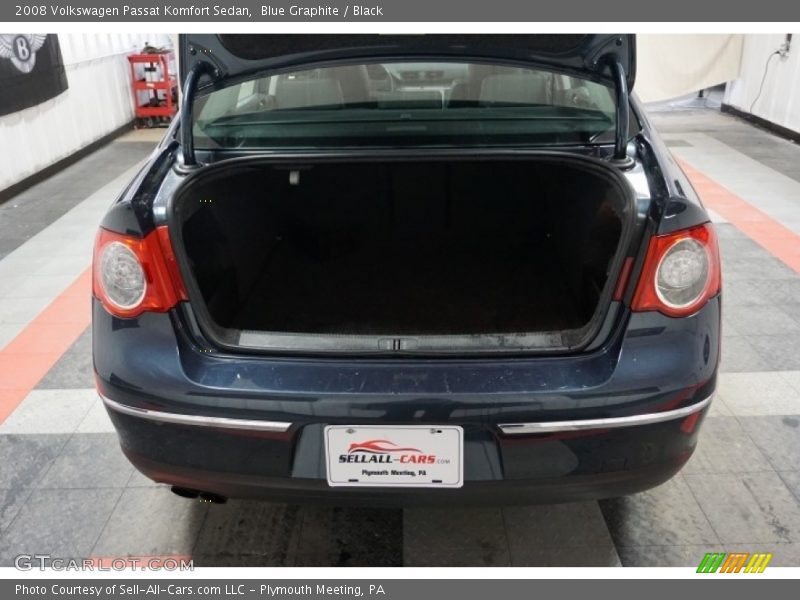 Blue Graphite / Black 2008 Volkswagen Passat Komfort Sedan