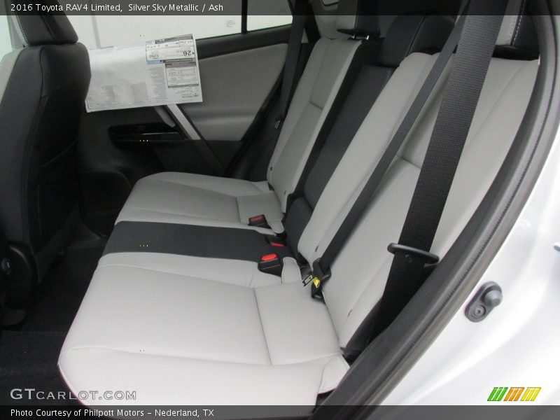 Silver Sky Metallic / Ash 2016 Toyota RAV4 Limited