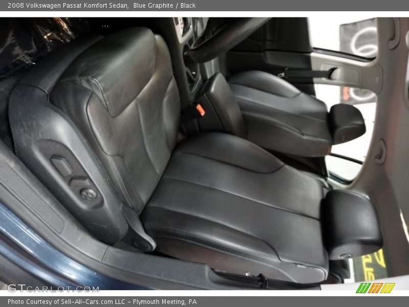 Blue Graphite / Black 2008 Volkswagen Passat Komfort Sedan