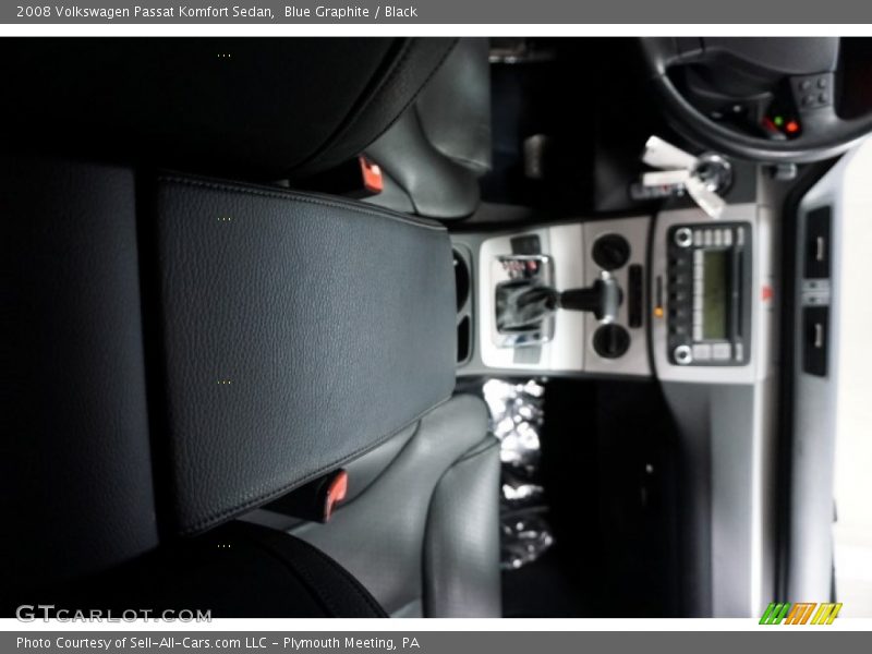 Blue Graphite / Black 2008 Volkswagen Passat Komfort Sedan