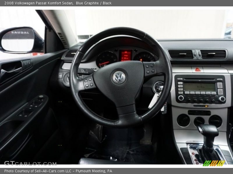 Blue Graphite / Black 2008 Volkswagen Passat Komfort Sedan