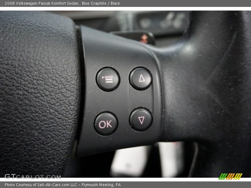 Blue Graphite / Black 2008 Volkswagen Passat Komfort Sedan