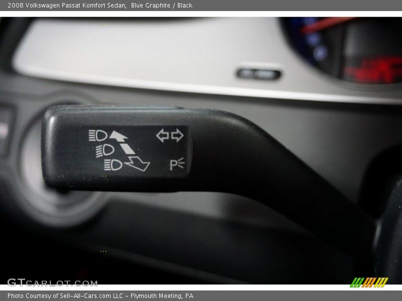 Blue Graphite / Black 2008 Volkswagen Passat Komfort Sedan