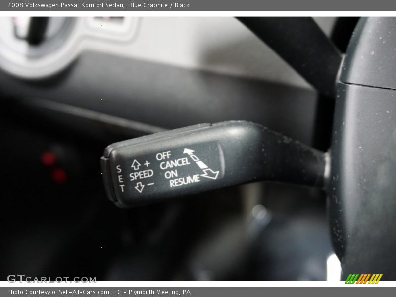 Blue Graphite / Black 2008 Volkswagen Passat Komfort Sedan