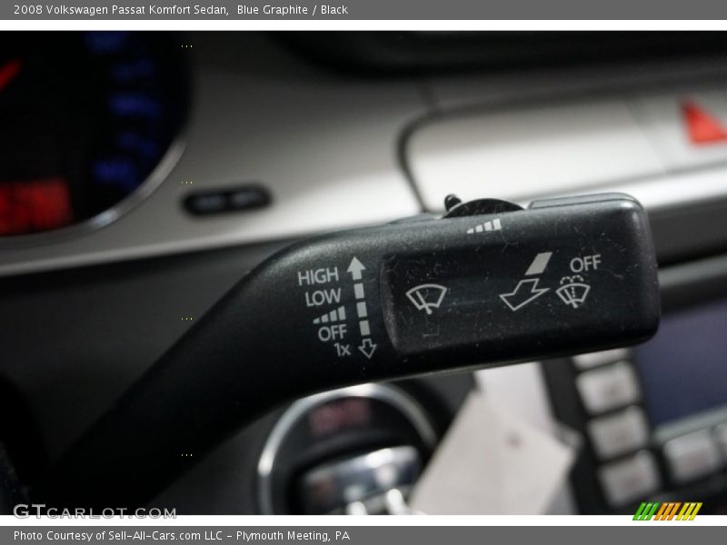Blue Graphite / Black 2008 Volkswagen Passat Komfort Sedan