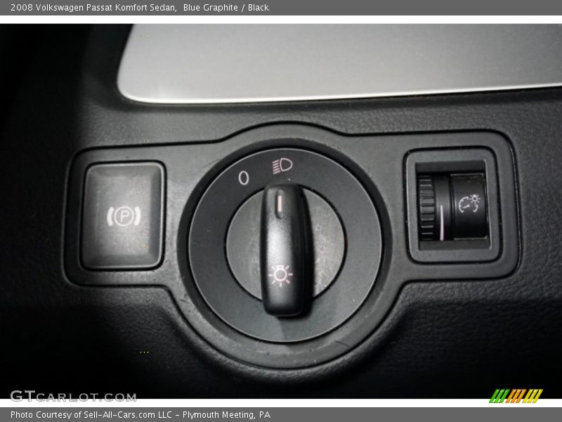 Blue Graphite / Black 2008 Volkswagen Passat Komfort Sedan