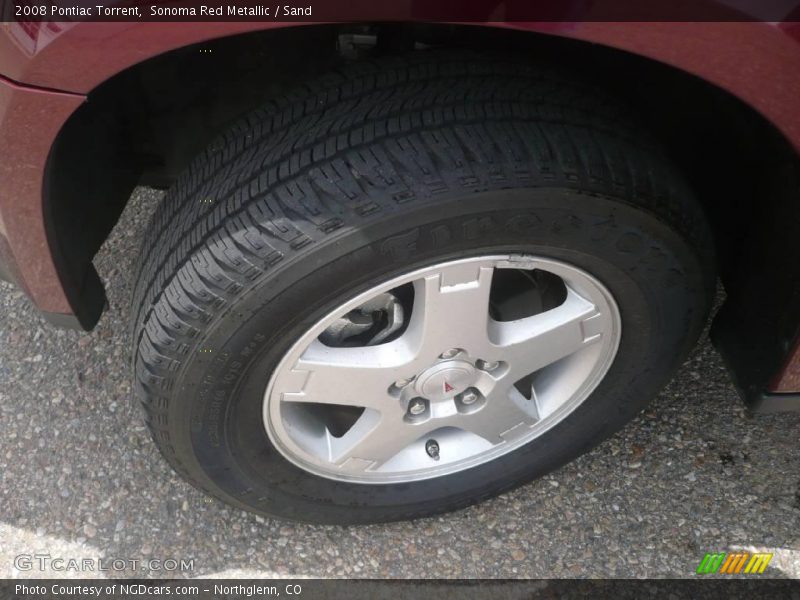 Sonoma Red Metallic / Sand 2008 Pontiac Torrent