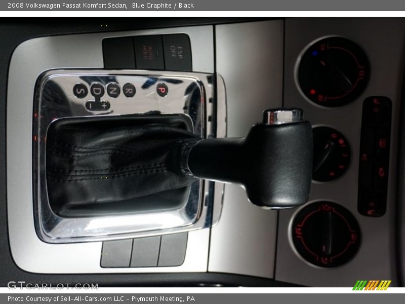 Blue Graphite / Black 2008 Volkswagen Passat Komfort Sedan