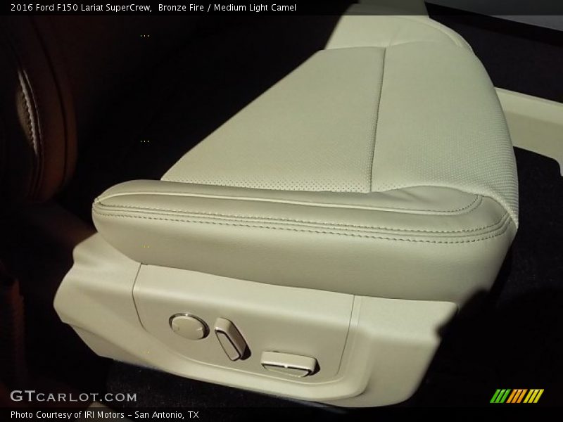 Bronze Fire / Medium Light Camel 2016 Ford F150 Lariat SuperCrew