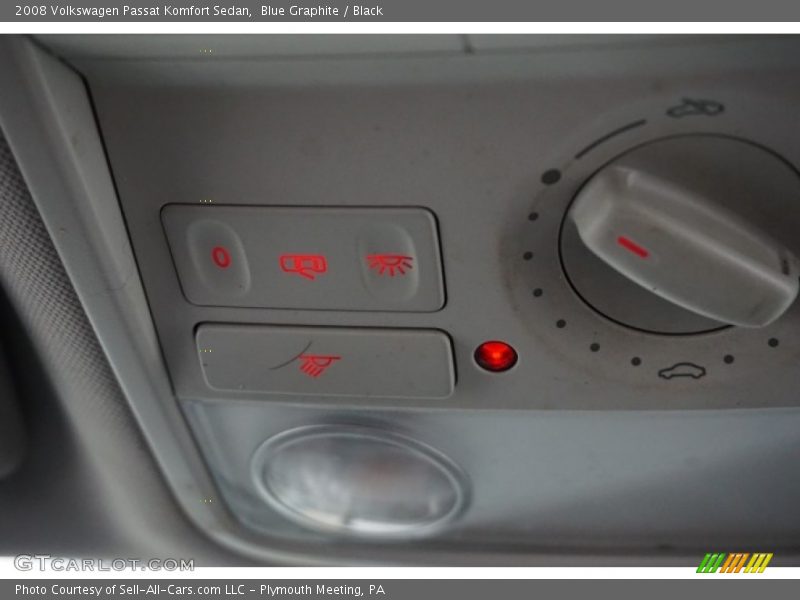 Blue Graphite / Black 2008 Volkswagen Passat Komfort Sedan