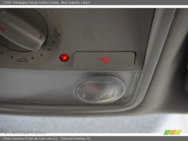 Blue Graphite / Black 2008 Volkswagen Passat Komfort Sedan