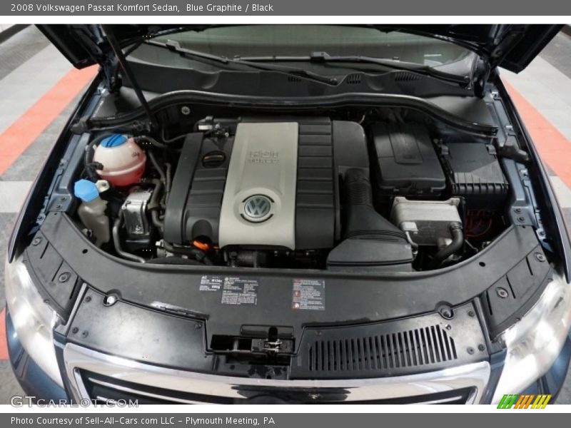 Blue Graphite / Black 2008 Volkswagen Passat Komfort Sedan
