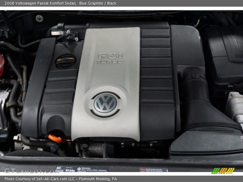 Blue Graphite / Black 2008 Volkswagen Passat Komfort Sedan