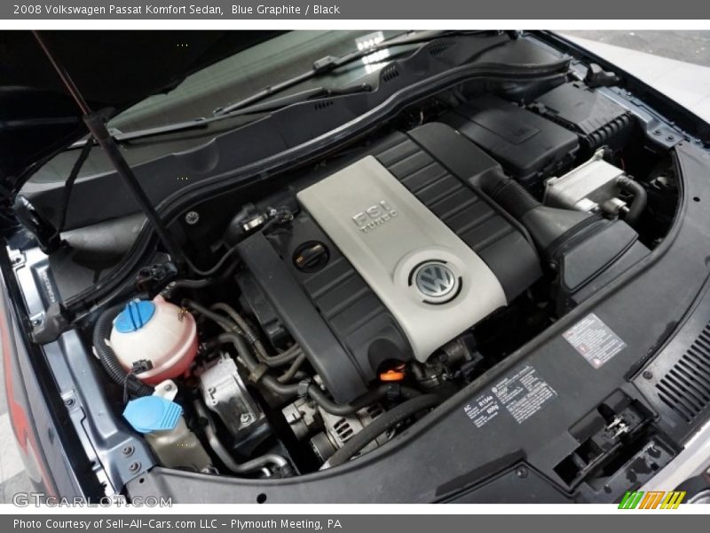 Blue Graphite / Black 2008 Volkswagen Passat Komfort Sedan