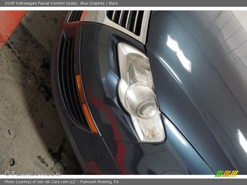 Blue Graphite / Black 2008 Volkswagen Passat Komfort Sedan