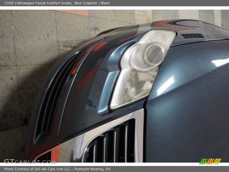Blue Graphite / Black 2008 Volkswagen Passat Komfort Sedan