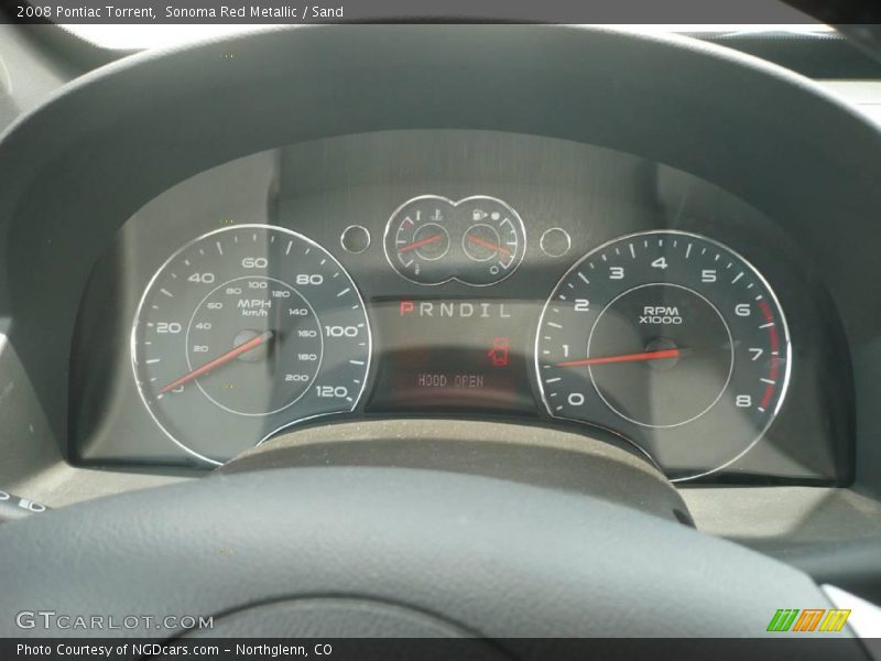 Sonoma Red Metallic / Sand 2008 Pontiac Torrent