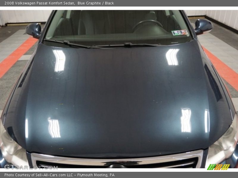 Blue Graphite / Black 2008 Volkswagen Passat Komfort Sedan