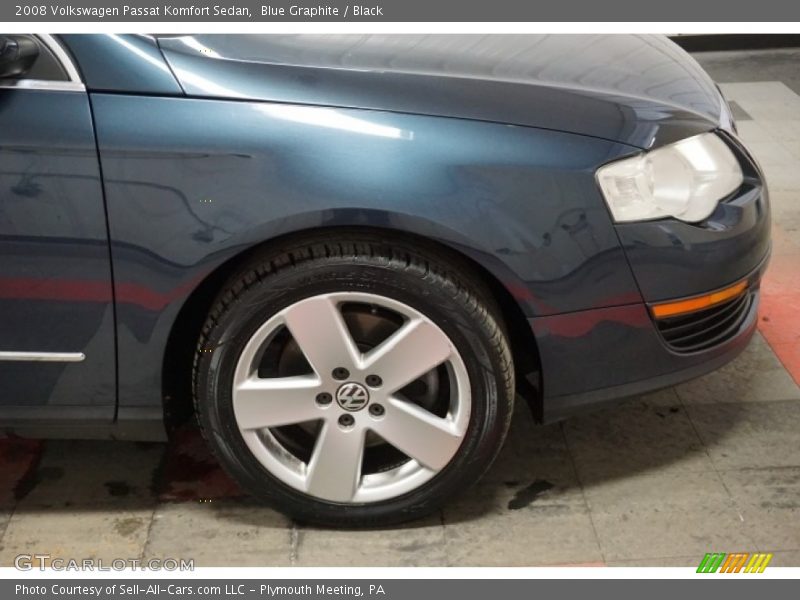 Blue Graphite / Black 2008 Volkswagen Passat Komfort Sedan