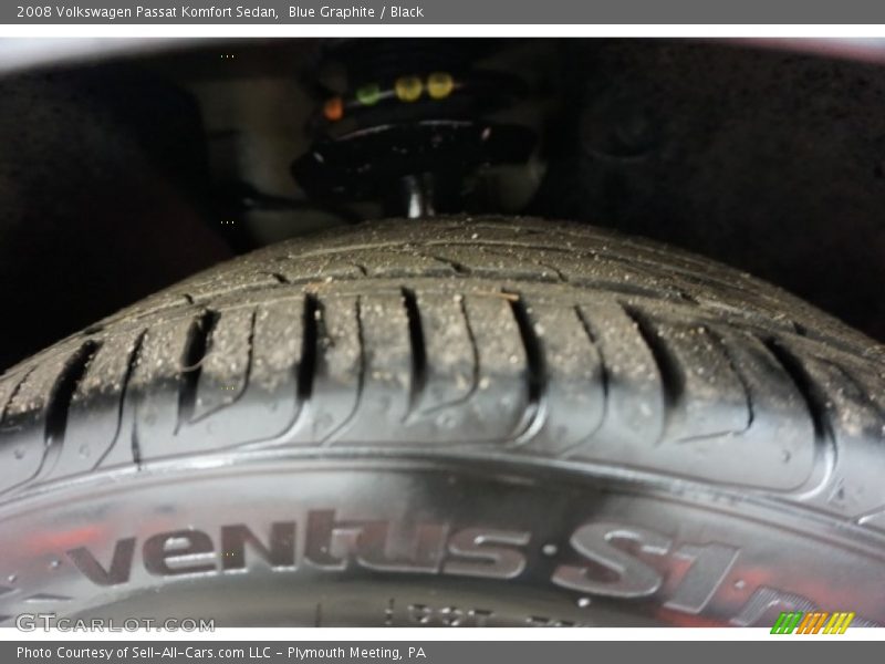 Blue Graphite / Black 2008 Volkswagen Passat Komfort Sedan