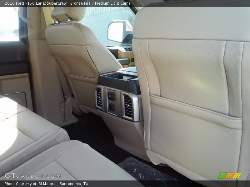 Bronze Fire / Medium Light Camel 2016 Ford F150 Lariat SuperCrew