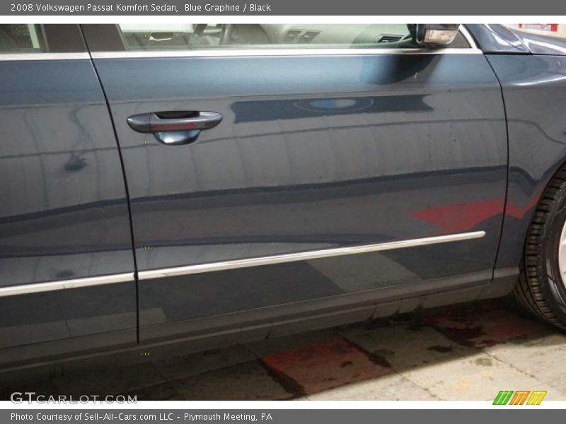 Blue Graphite / Black 2008 Volkswagen Passat Komfort Sedan