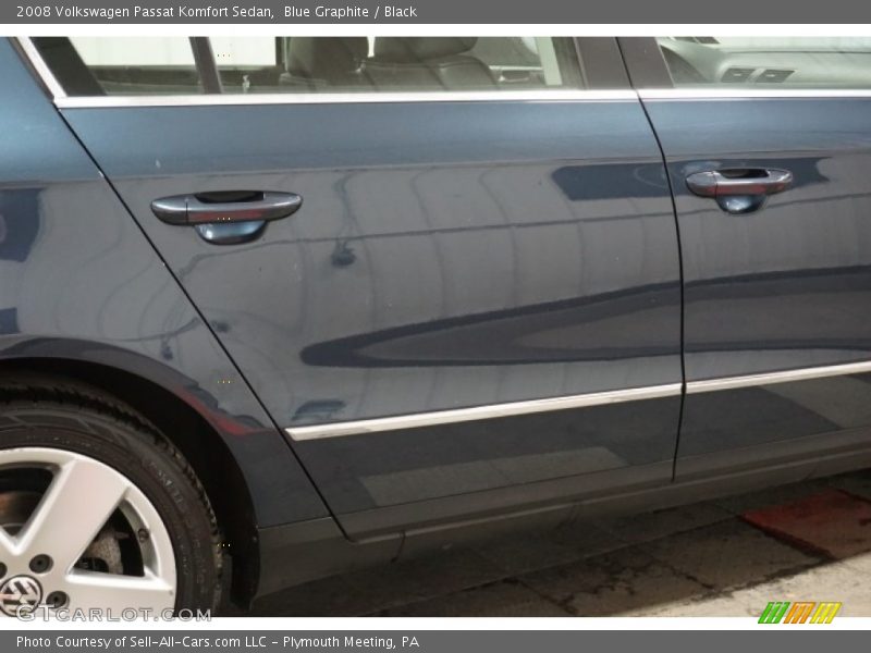 Blue Graphite / Black 2008 Volkswagen Passat Komfort Sedan
