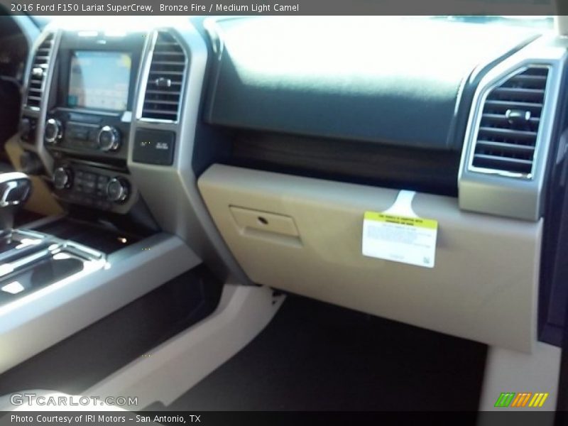 Bronze Fire / Medium Light Camel 2016 Ford F150 Lariat SuperCrew