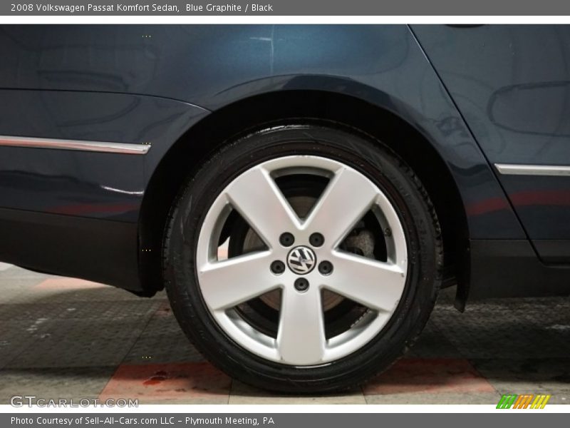 Blue Graphite / Black 2008 Volkswagen Passat Komfort Sedan