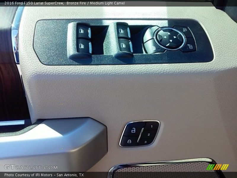 Bronze Fire / Medium Light Camel 2016 Ford F150 Lariat SuperCrew