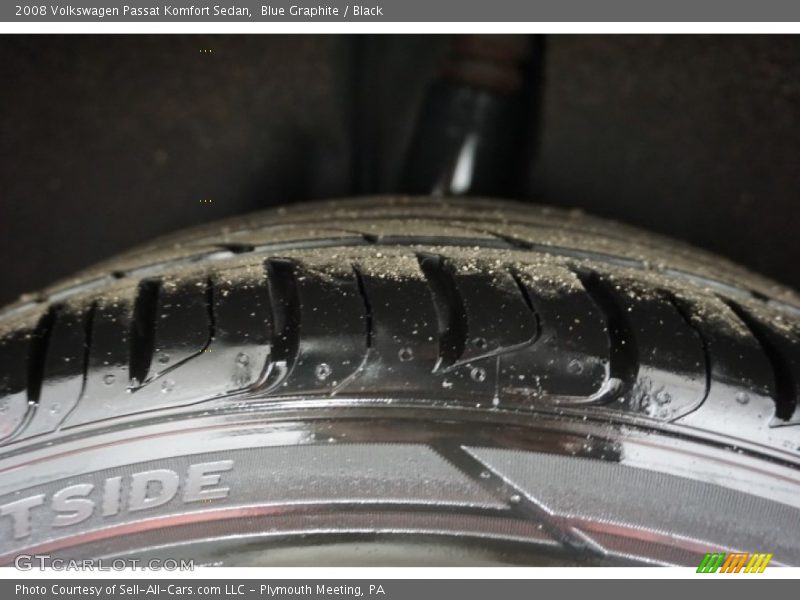Blue Graphite / Black 2008 Volkswagen Passat Komfort Sedan