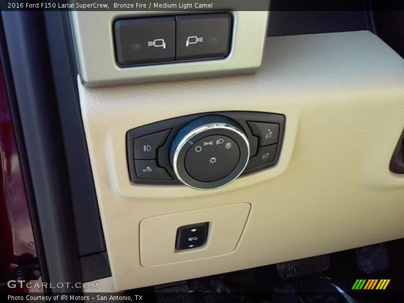 Bronze Fire / Medium Light Camel 2016 Ford F150 Lariat SuperCrew
