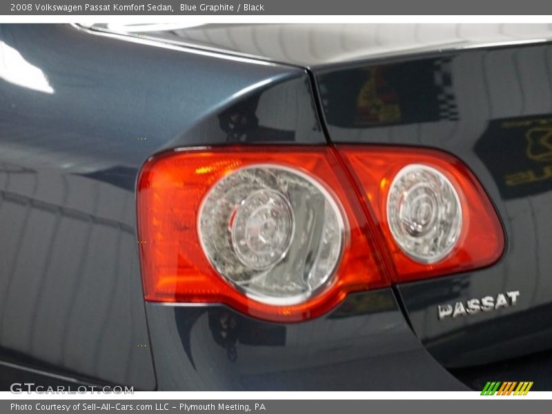 Blue Graphite / Black 2008 Volkswagen Passat Komfort Sedan