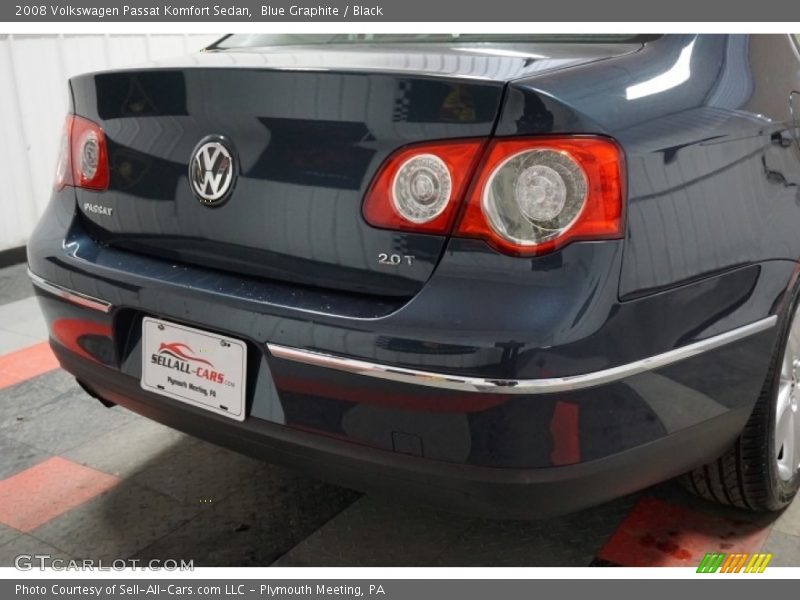 Blue Graphite / Black 2008 Volkswagen Passat Komfort Sedan