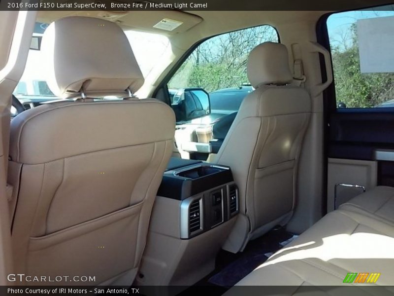 Bronze Fire / Medium Light Camel 2016 Ford F150 Lariat SuperCrew