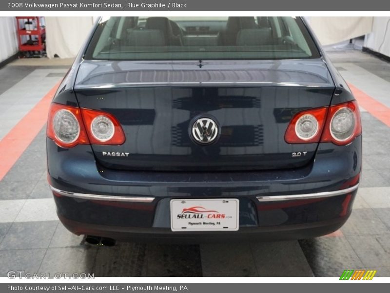 Blue Graphite / Black 2008 Volkswagen Passat Komfort Sedan
