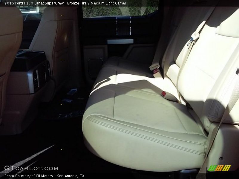 Bronze Fire / Medium Light Camel 2016 Ford F150 Lariat SuperCrew