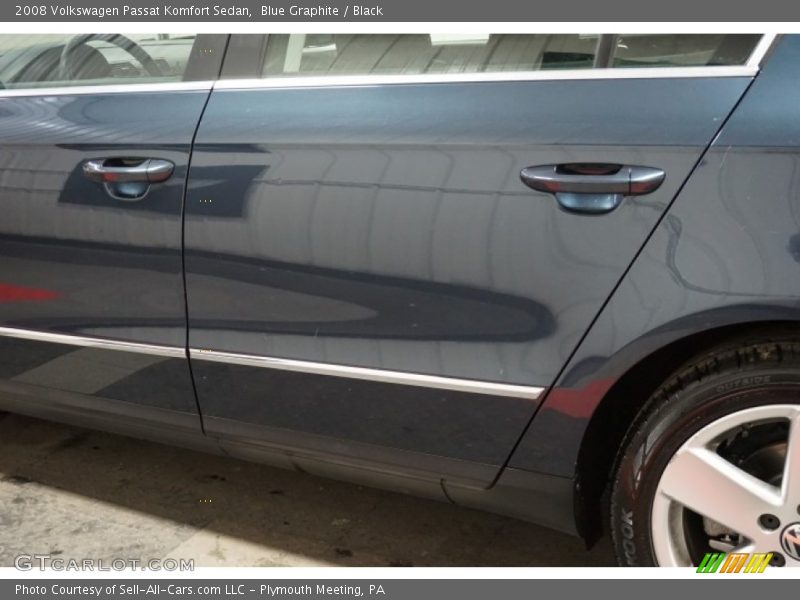 Blue Graphite / Black 2008 Volkswagen Passat Komfort Sedan