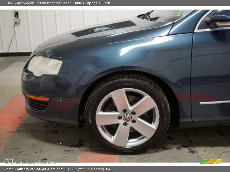 Blue Graphite / Black 2008 Volkswagen Passat Komfort Sedan